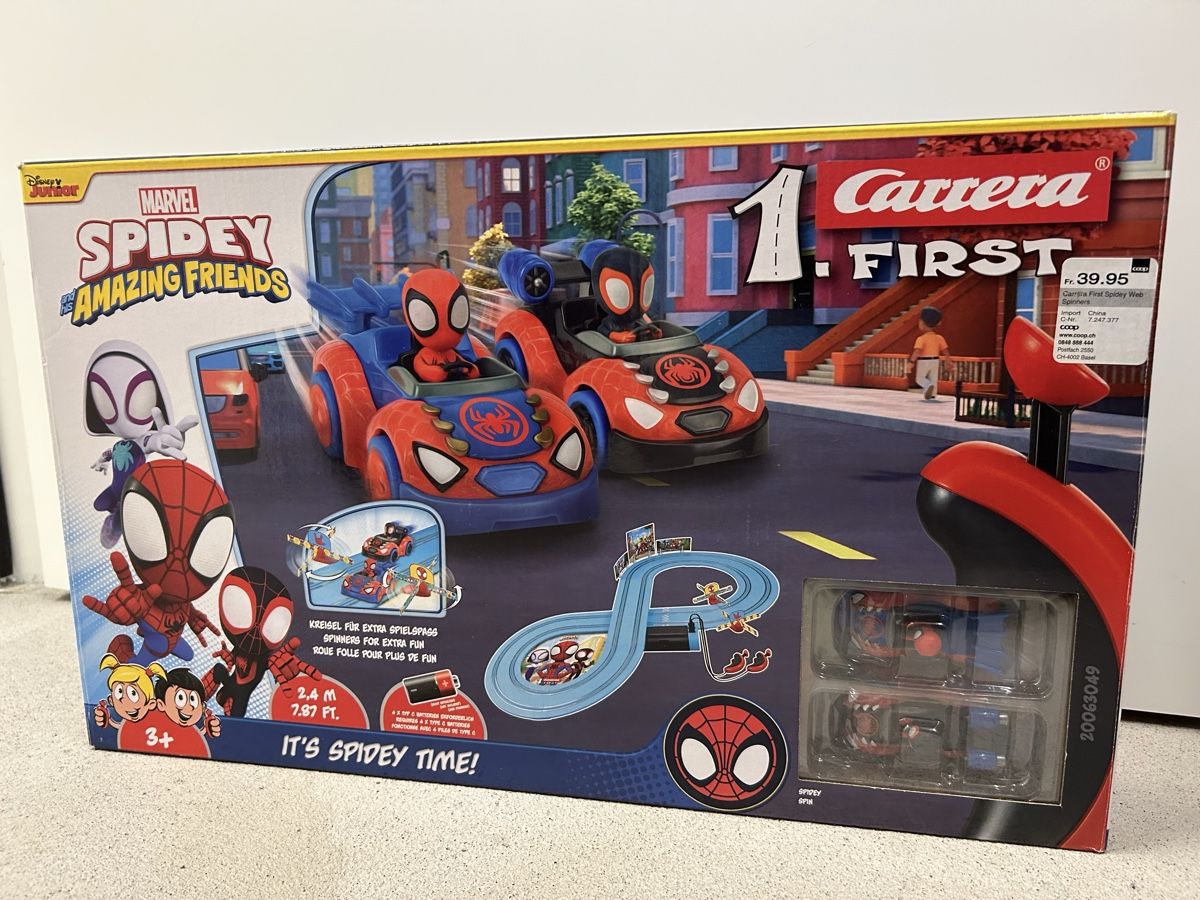 Carrera Giocattoli: Carrera FIRST - Marvel Spidey and His Amazing Friends – Nuovo (secondo la descrizione) da Wetzikon ZH venduto da sheralynn 1