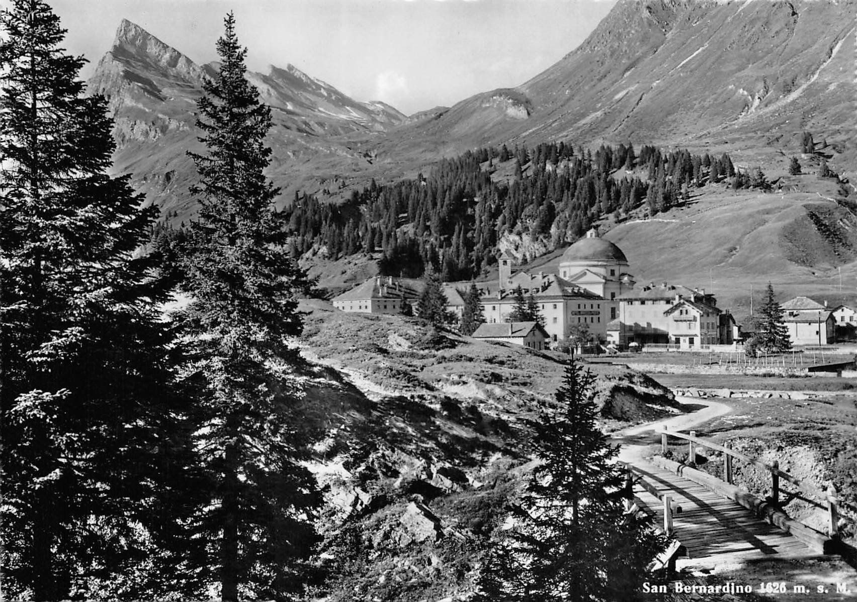 Ansichtskarten: San Bernardino – Gebraucht aus Ottikon b.Kemptth. von Neptun1974