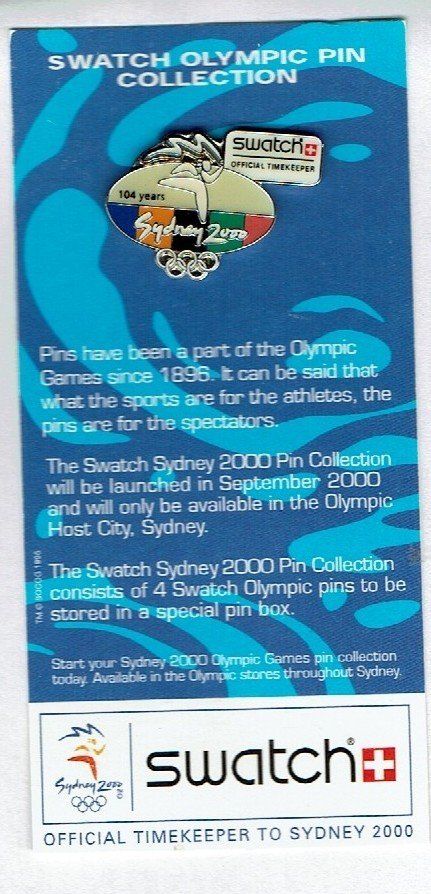Placchette & Badge: Swatch und Sydney 2000 – Usato da Hinterkappelen venduto da Schampus 1