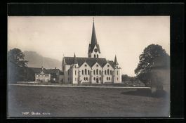 AK Grabs, Blick auf Kirche