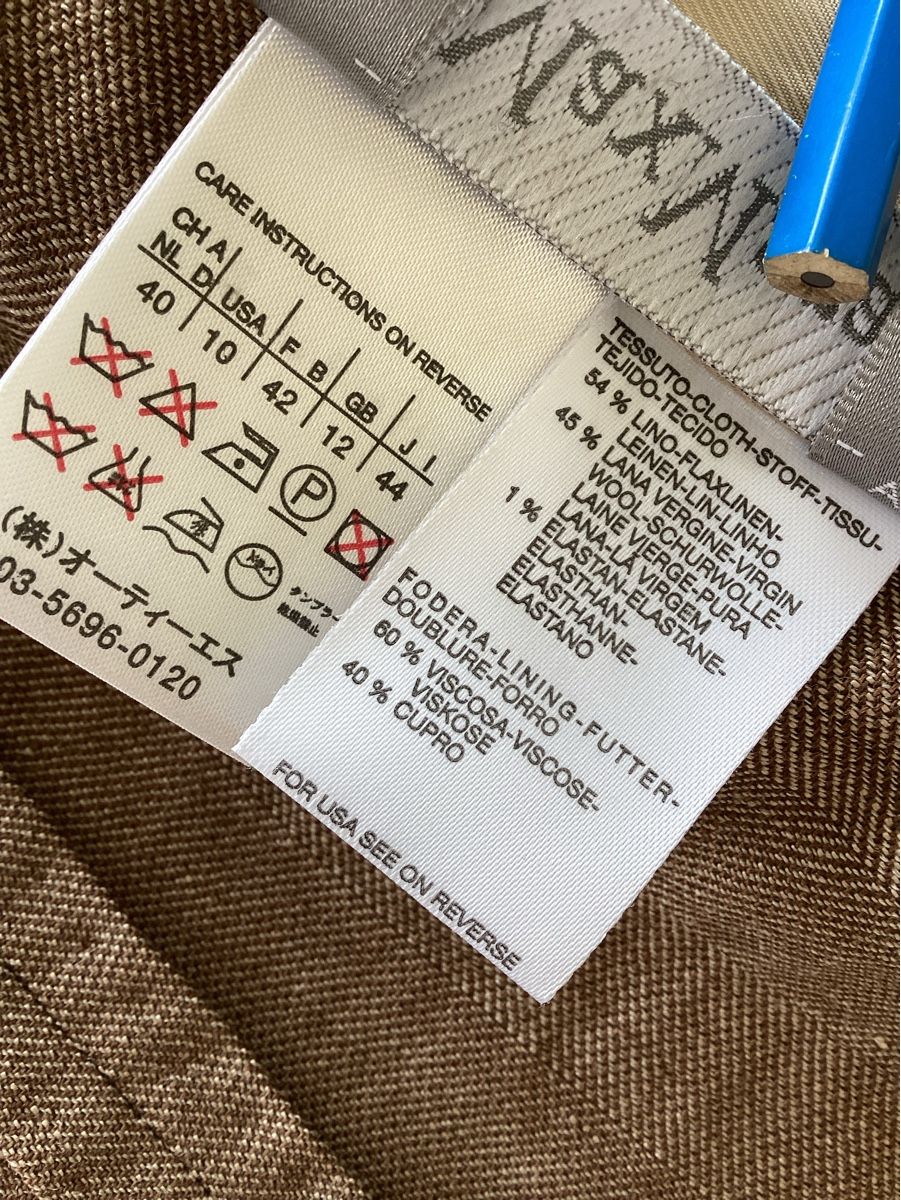 Max Mara Giacche: Max Mara, Leinenblazer, Gr. 40 – Nuovo (secondo la descrizione) da Salenstein venduto da Esprit57 5
