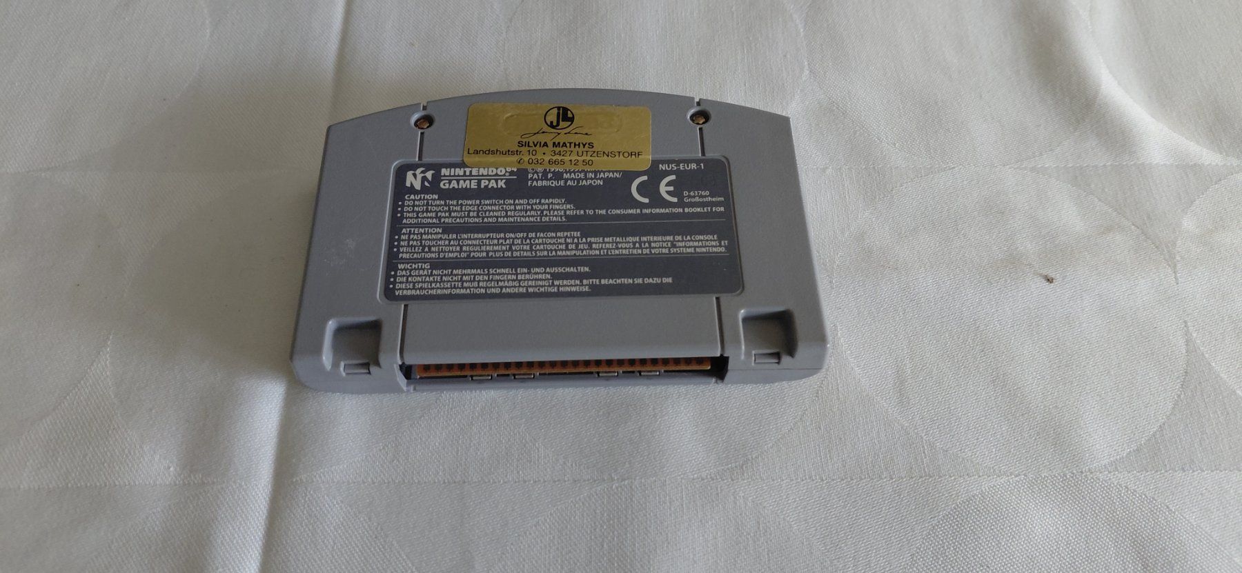 Giochi: Mario Golf Nintendo 64 – Usato da Gretzenbach venduto da Uli1980 1