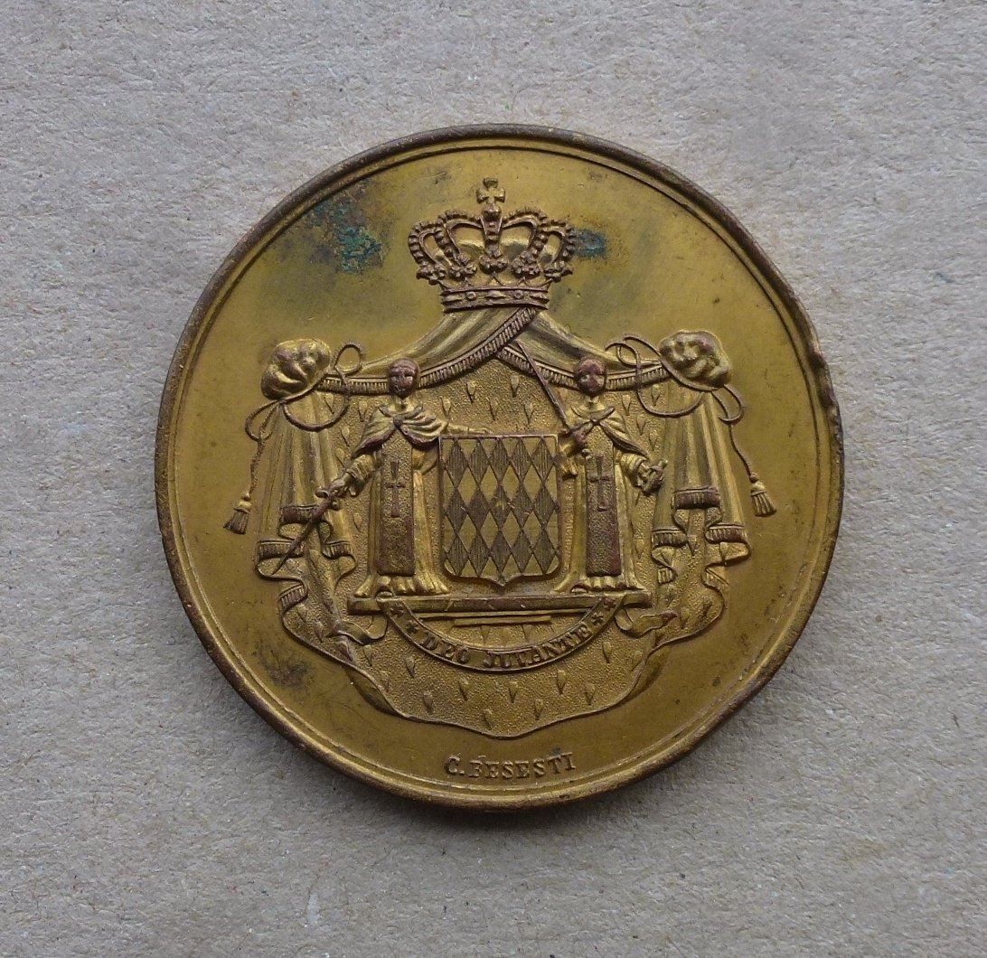 Medaillen: Medaille, Monaco EXPO 1893 – Gebraucht aus Walkringen von Casablanca777