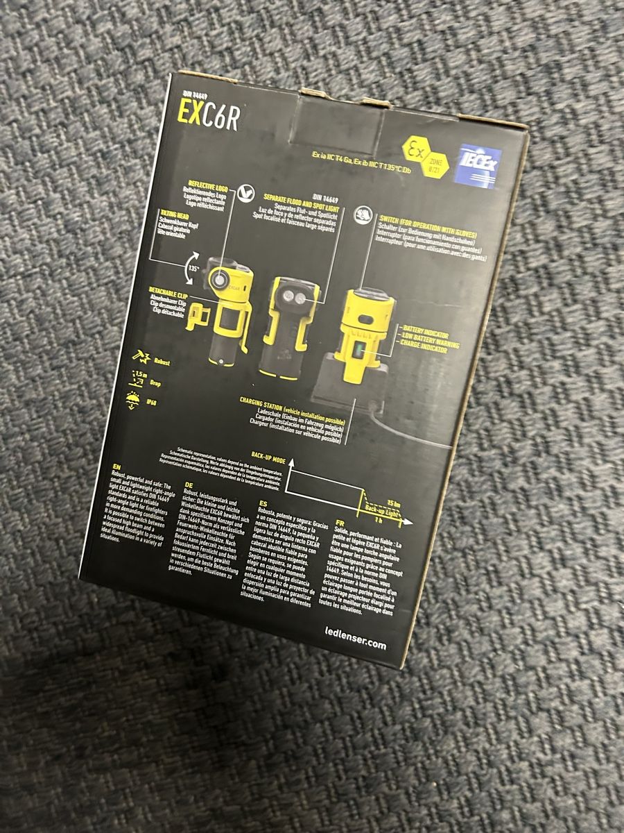 Ledlenser Lampade: LED Lenser EXC6R.  Ex Lampe – Nuovo e nell'imballaggio originale da Lupfig venduto da Login82 2