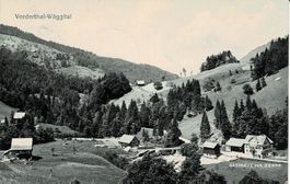 VORDERHAL-WÄGGITAL mit Gasthaus z. Sonne SZ gel. 1913!