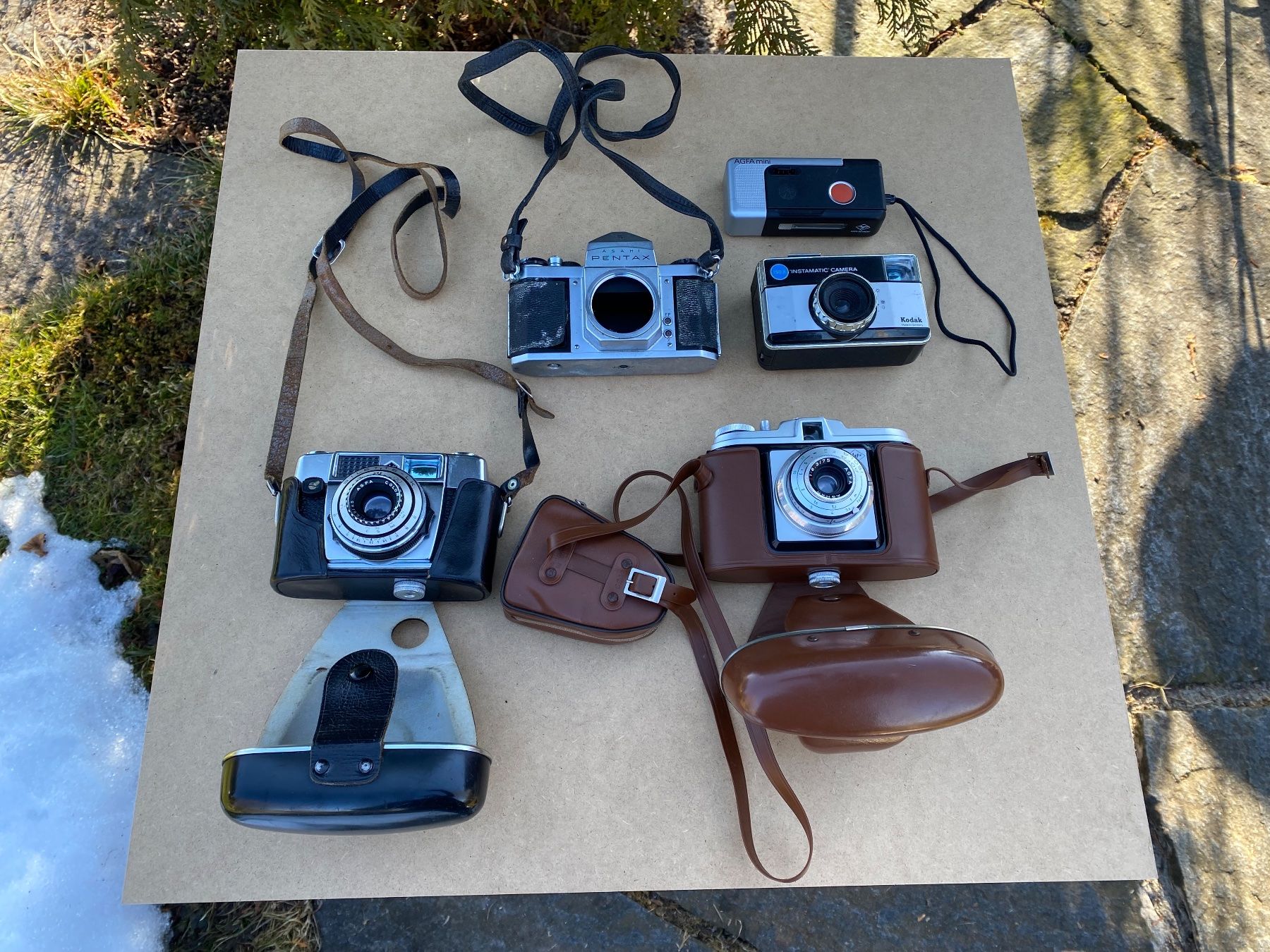 Fotocamera: 5 alte Kameras – Difettoso da Feldbach venduto da Olive1 2