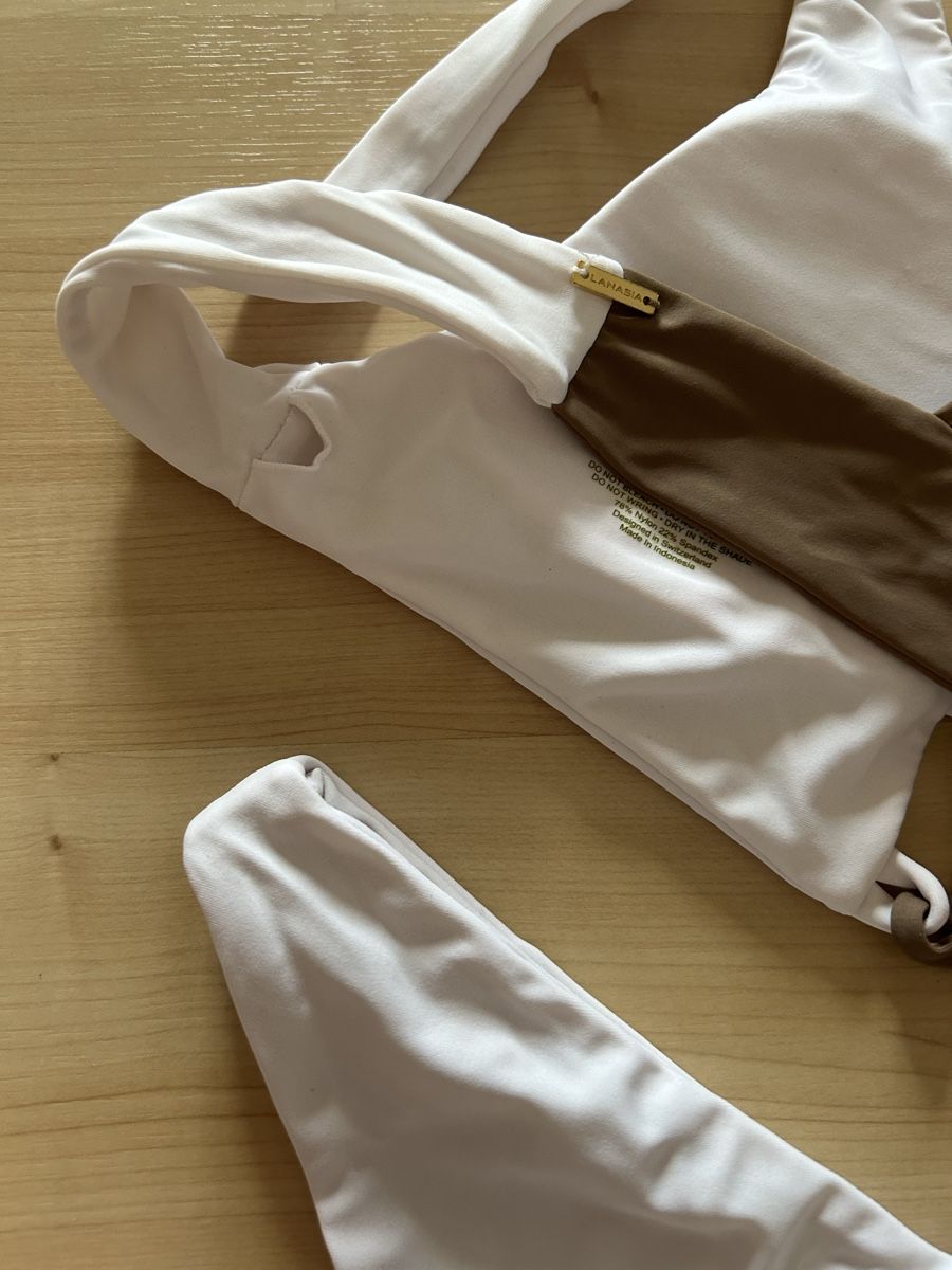 Badekleider & Bikinis: Hochwertiges Bikini braun/weiss – Neu (gemäss Beschreibung) aus Windisch von Shakira085 4