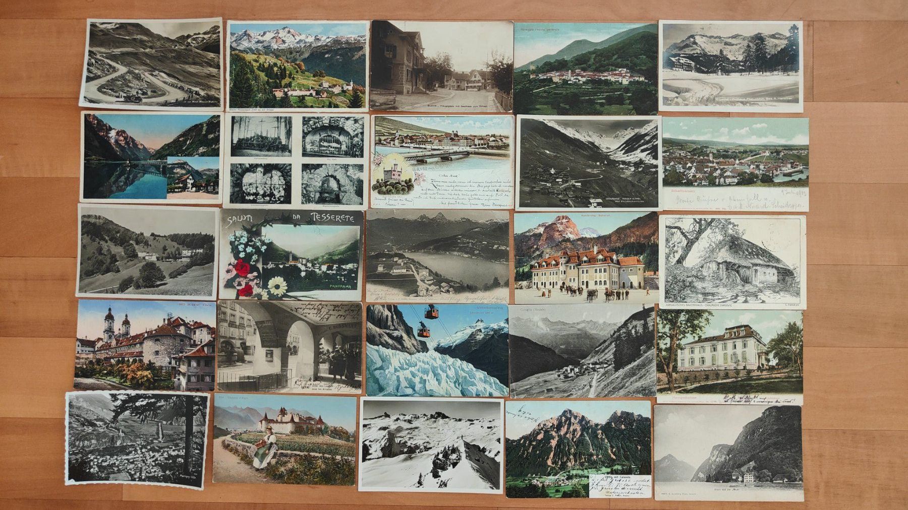 Cartes postales: SUPER Posten / Lot 170 kleinformatige CH- Ansichtskarten – D'occasion à St. Erhard par Chaeferli6 1