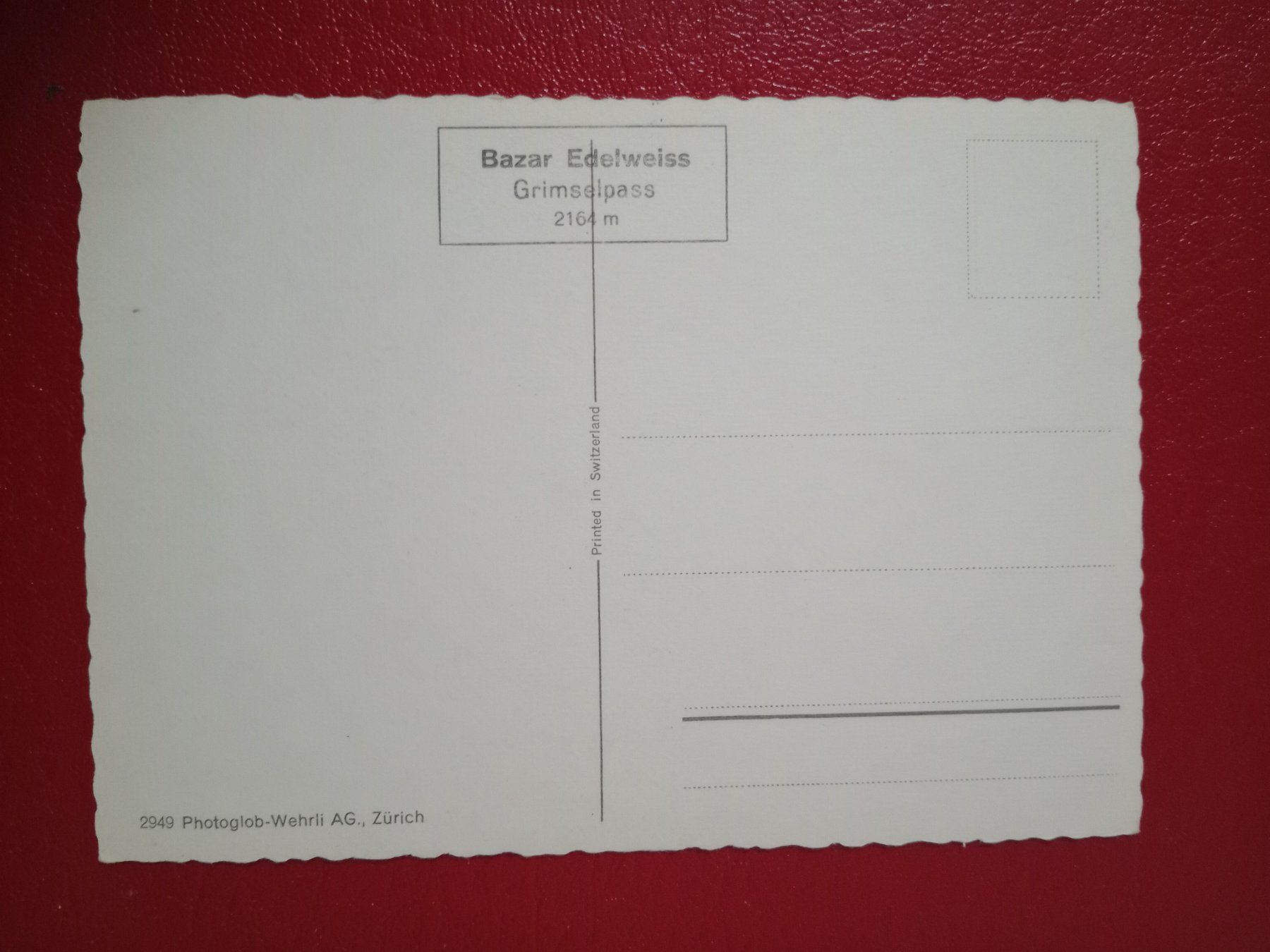 Cartoline postali: Grimsel Pass mehrbildrig ältere Edition – Usato da Küttigen venduto da Melisch1000 1