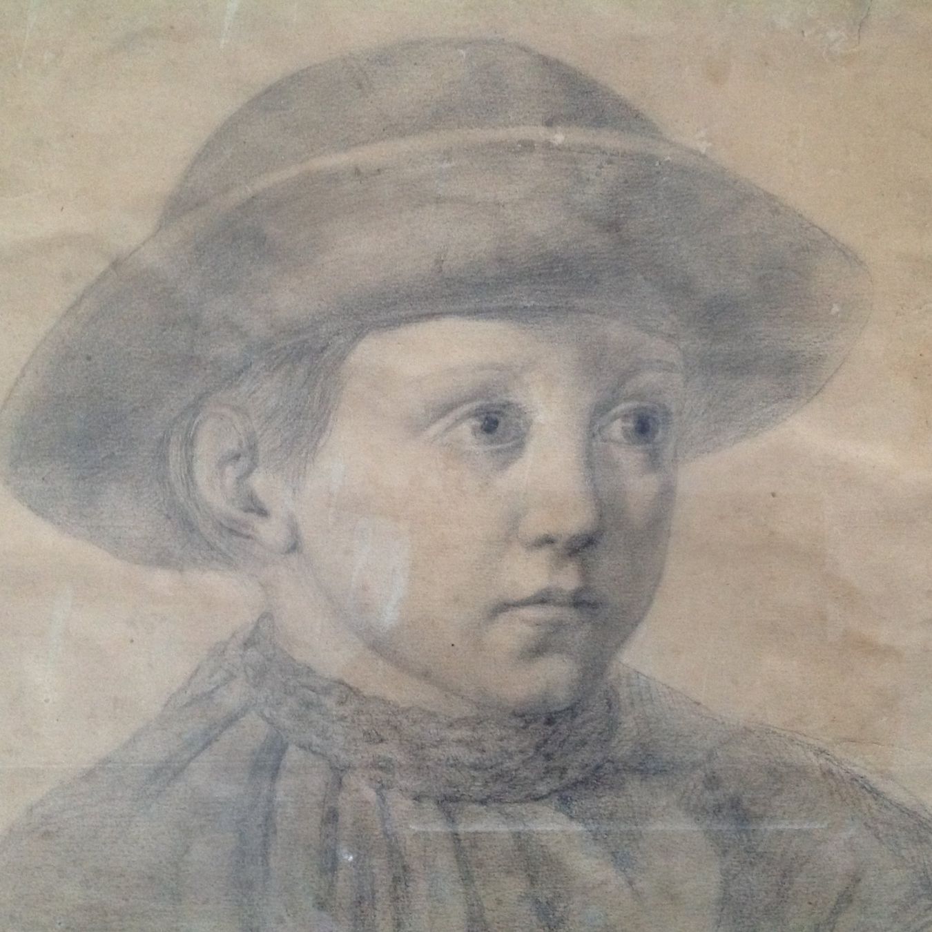 Foto & Immagini: Kind mit Kutte und Hut , Bleistift , ca. 100jährig – Usato da Oberohringen venduto da nichtmehrneu 1