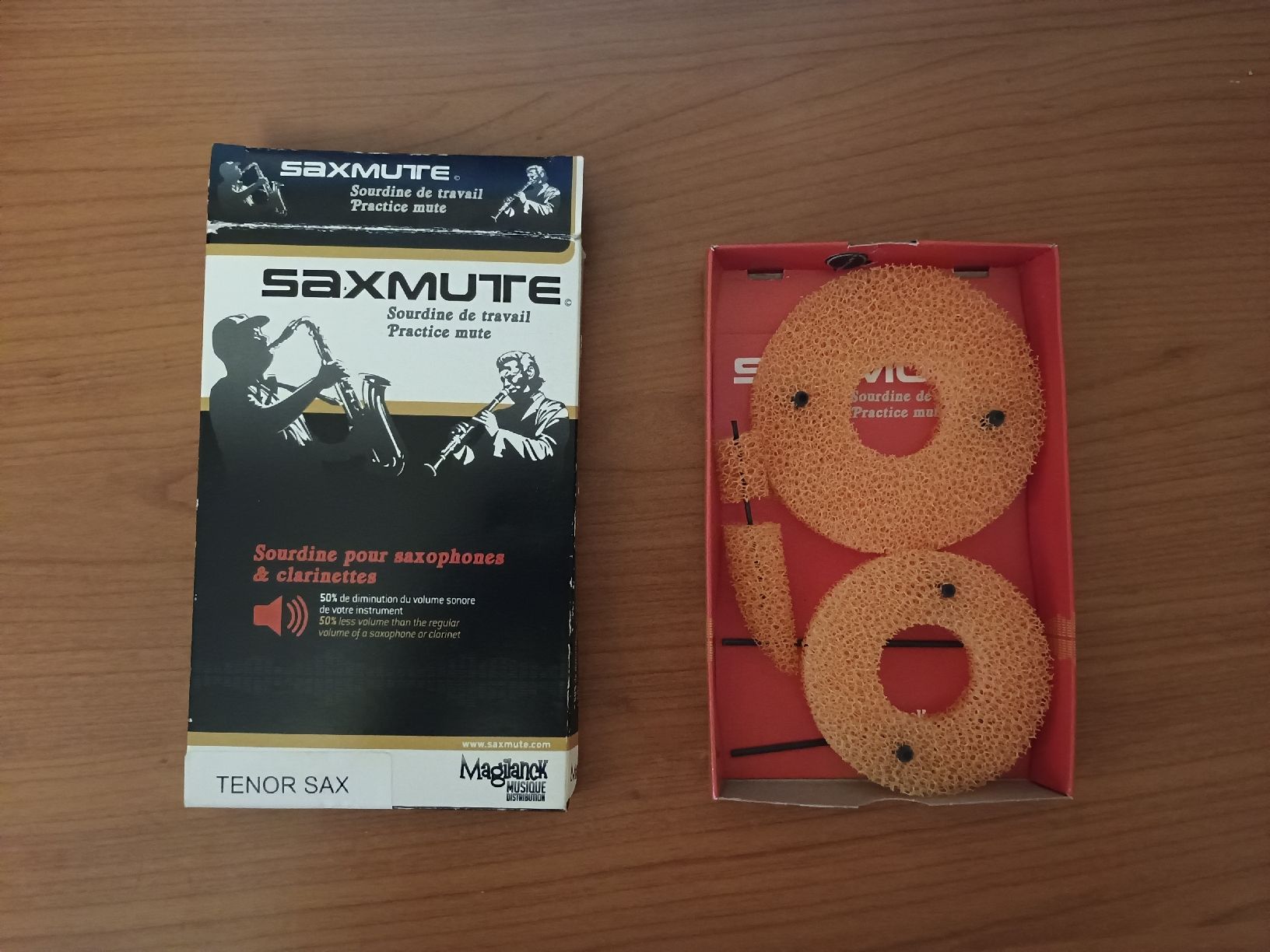 Musikinstrumente: Sourdine pour saxophone ténor – Gebraucht aus Peseux von Cantillo