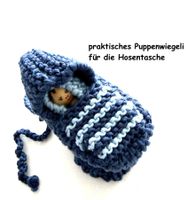 Puppenwiegeli / Bettli für die Hosentasche