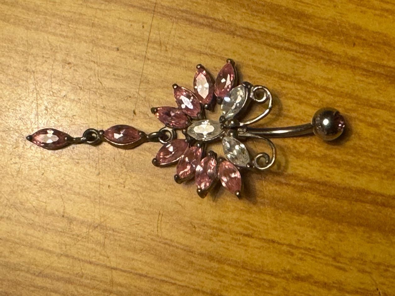 Piercingschmuck: Piercing Bauchnabel Schmuck Zirkonia – Gebraucht aus Steffisburg von smocky17 3
