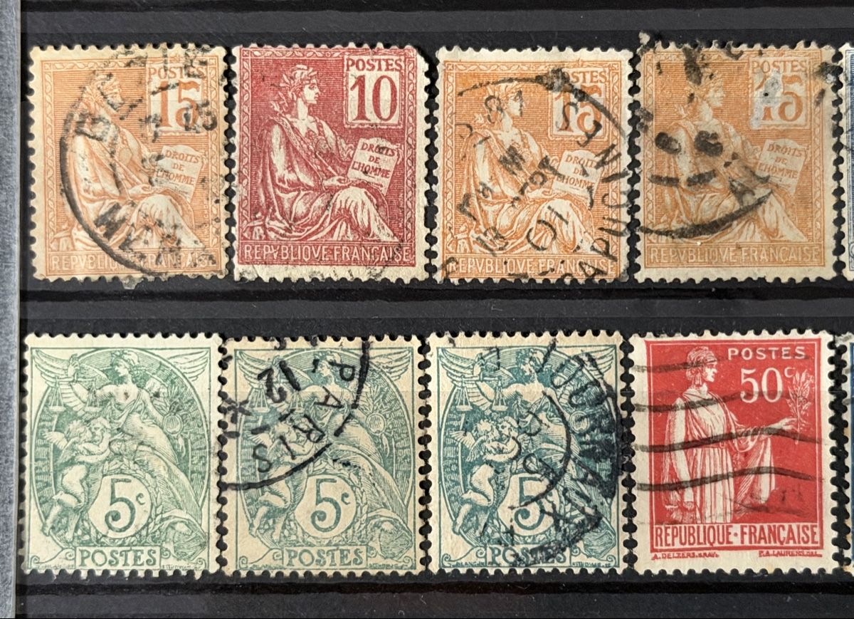 Alle Briefmarken: 141 timbres France – Gebraucht aus Petit-Lancy von Solcarm 4