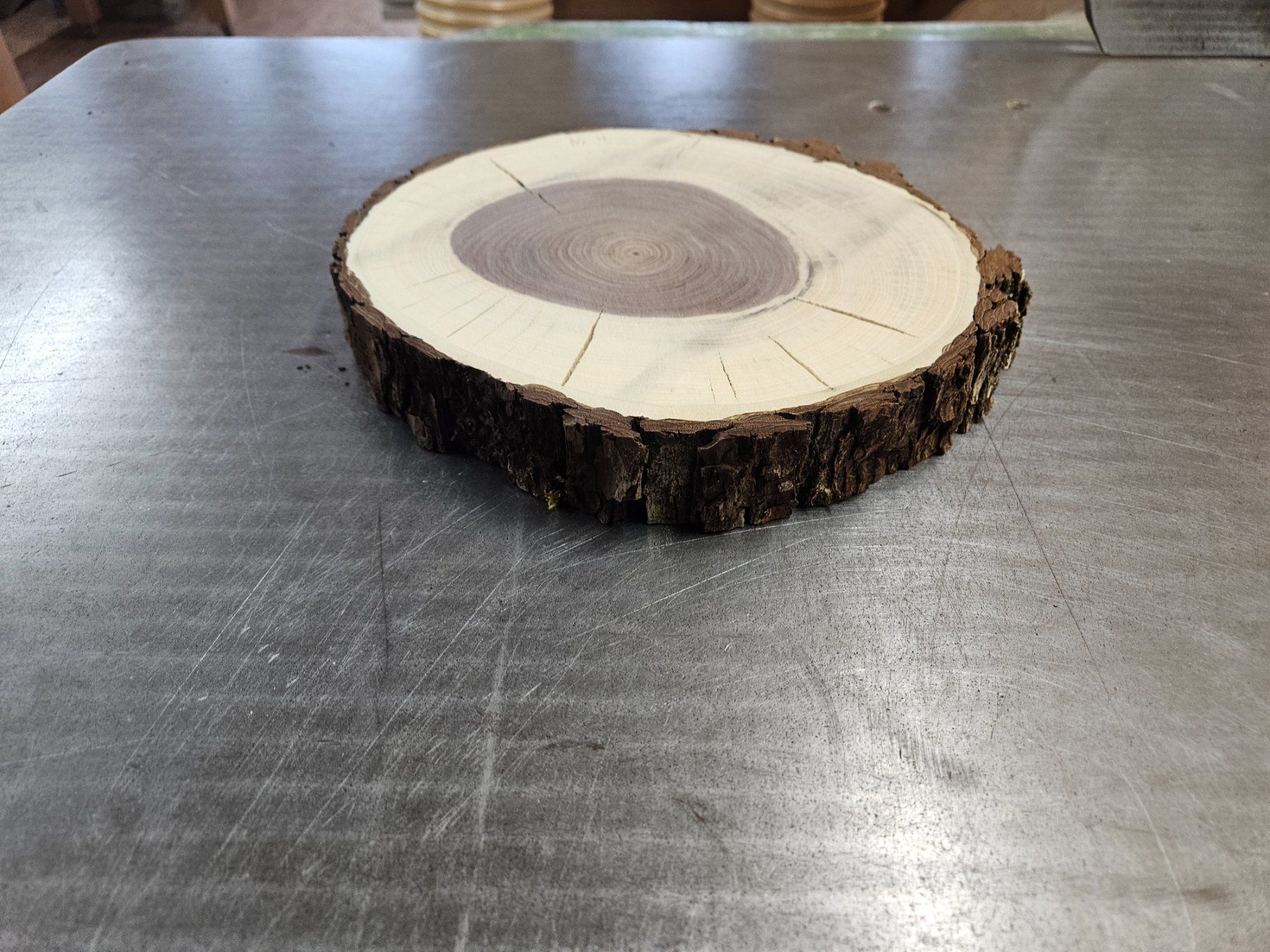 Holzartikel: Nussbaum Holz Baumscheibe – Neu (gemäss Beschreibung) aus Schangnau von egli6.2 1