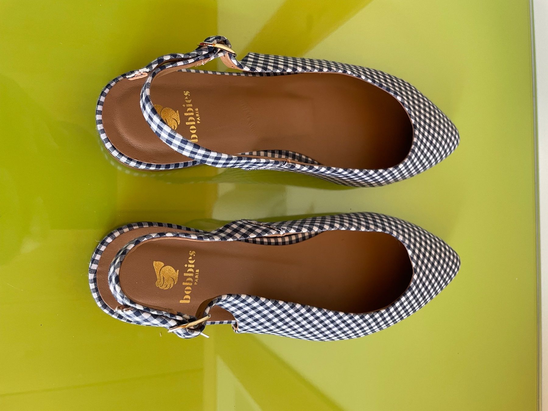 Bobbies Scarpe da donna: Bobbies - Vichy Navy Ballerina – Nuovo (secondo la descrizione) da Rosshäusern venduto da Ambito2 5