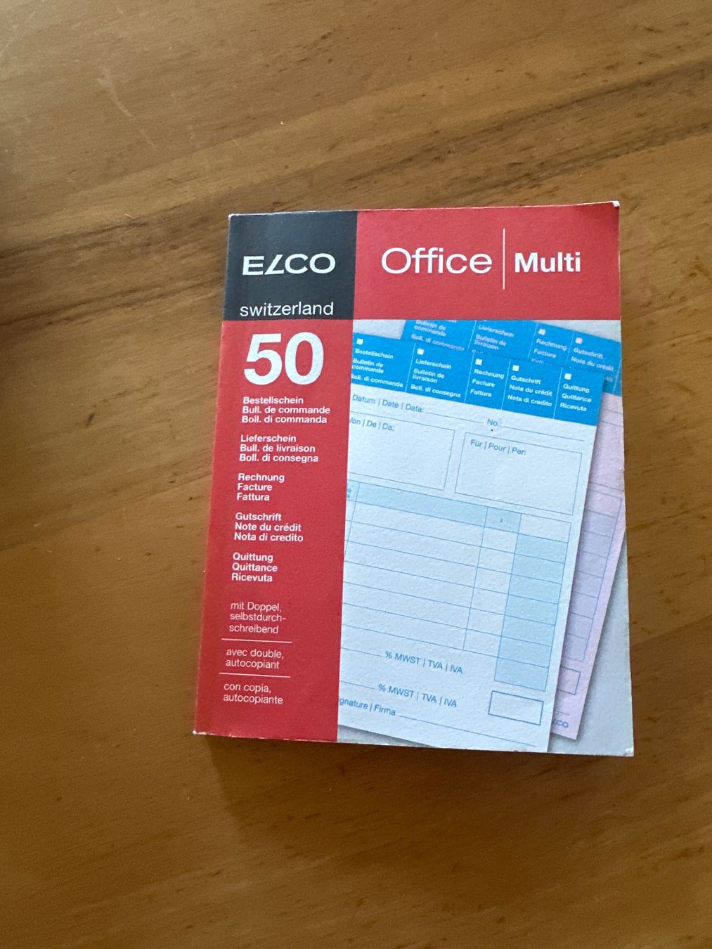 Libri: ELCO Office Multi Bestellscheine – Usato da Bonstetten venduto da Neptun2013
