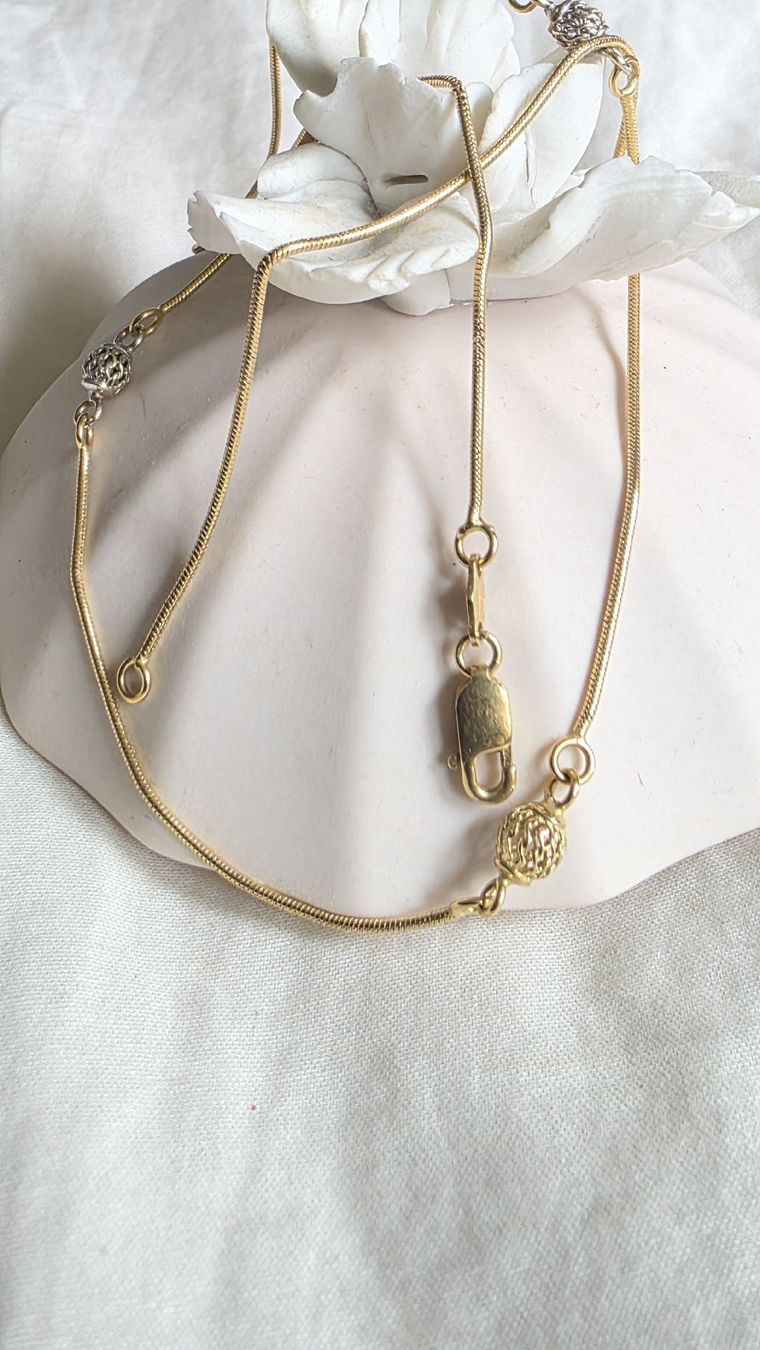 Catenine: Gold kette 18 karat .Noch neu – Nuovo e nell'imballaggio originale da Effretikon venduto da rinuom01 2