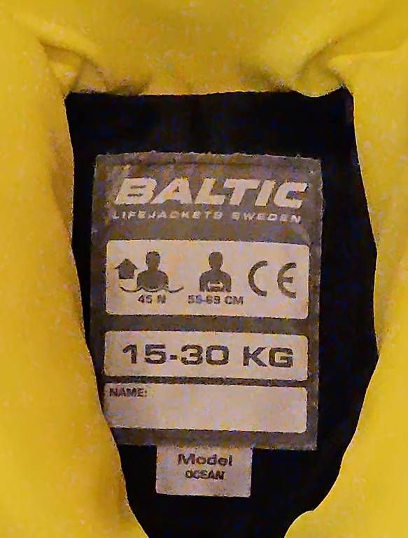 Baltic Schwimmwesten: Kinder Rettungsweste Baltic Ocean mit Lifebelt – Gebraucht aus Riehen von har_r5kh 2