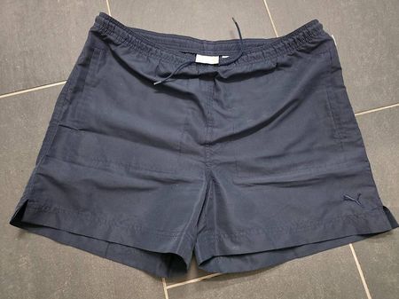 Puma kurze Hose dunkelblau, Grösse L