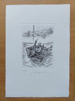 Exlibris Nino Baudino - Original Radierung signiert