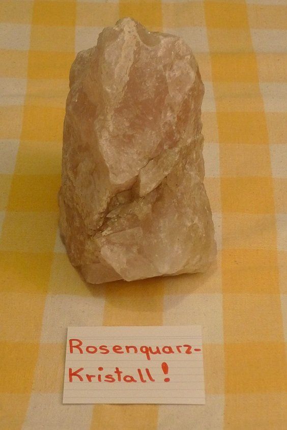 Minerali & Pietre curative: Rosenquarz-Kristall! – Usato da Bern venduto da bn1640 1