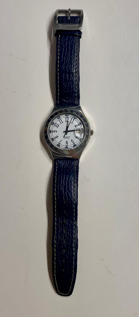 Swatch Orologi: Swatch Uhr, Irony Big Slate – Usato da Krauchthal venduto da MEWA01