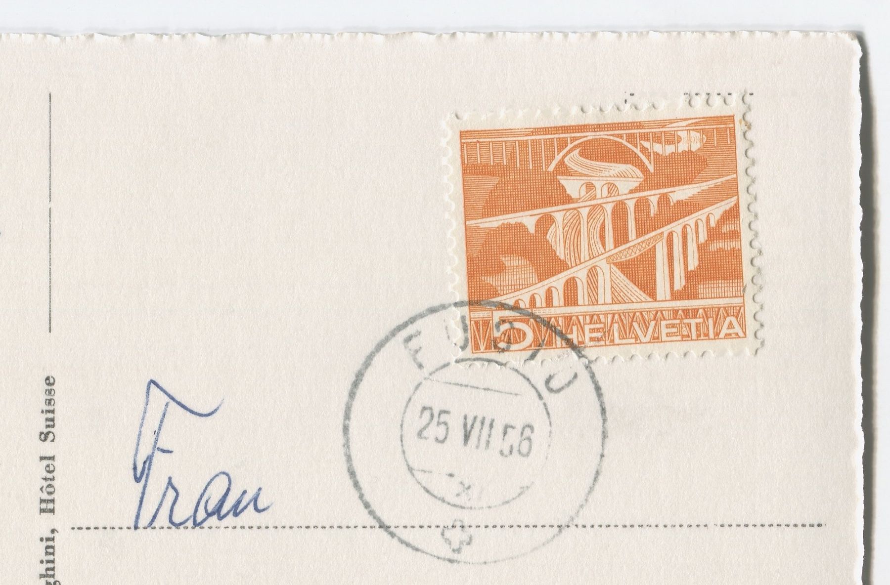 Ansichtskarten: Fusio 1956 – Gebraucht aus coglio von Tascia1 1