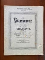 Violinschule von Carl Schatz, Op. 24. Erster Teil - 1904