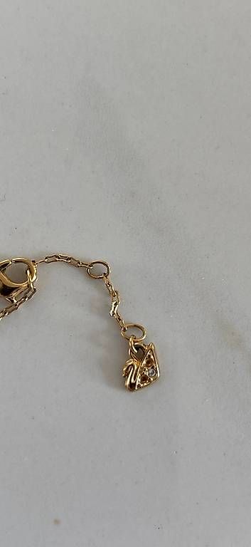 Swarovski Catenine: Swarovski Kette "Zwei Herzen" – Usato da Walchwil venduto da AlonsoXXX 3