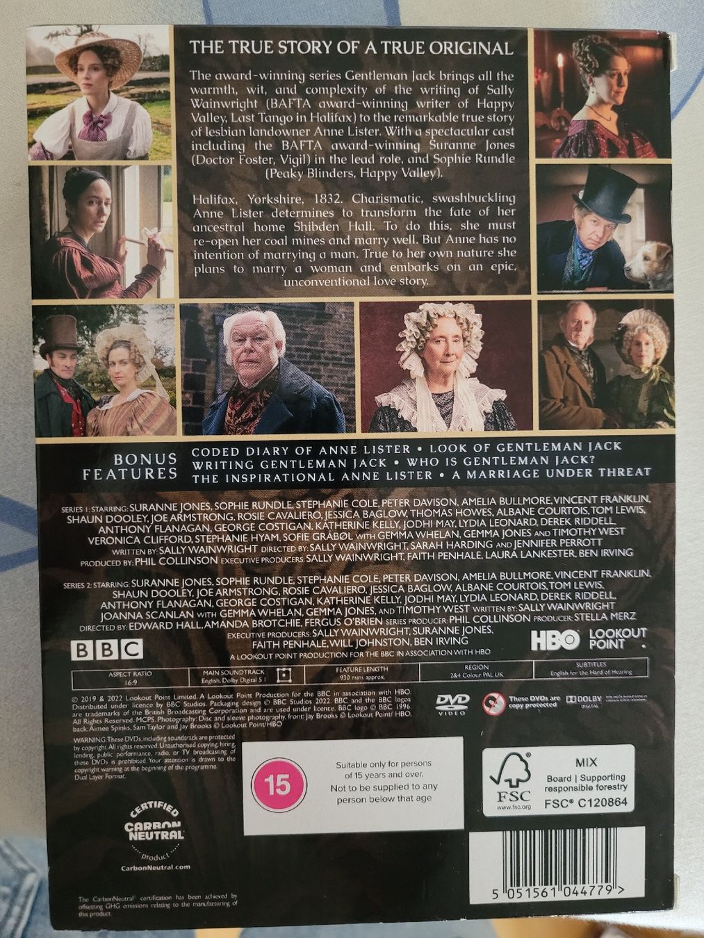 Tutti i DVDs: Gentleman Jack BBC – Usato da Olten venduto da Greenbaglady 1