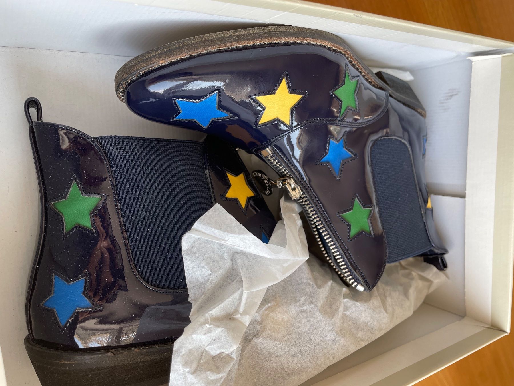 Stella McCartney Schuhe für Mädchen: NEW Stella McCartney "Circus Stars" Boots – Neu und originalverpackt aus Binningen von Pirtis 1