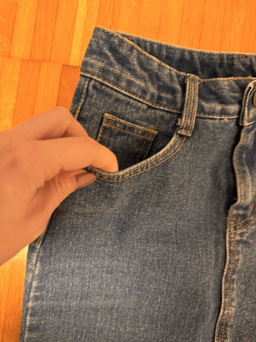 Röcke: Jeansrock Gr. 36, asymmetrisch, mit Schlitz – Gebraucht aus Jona von Good_luck1_ 7