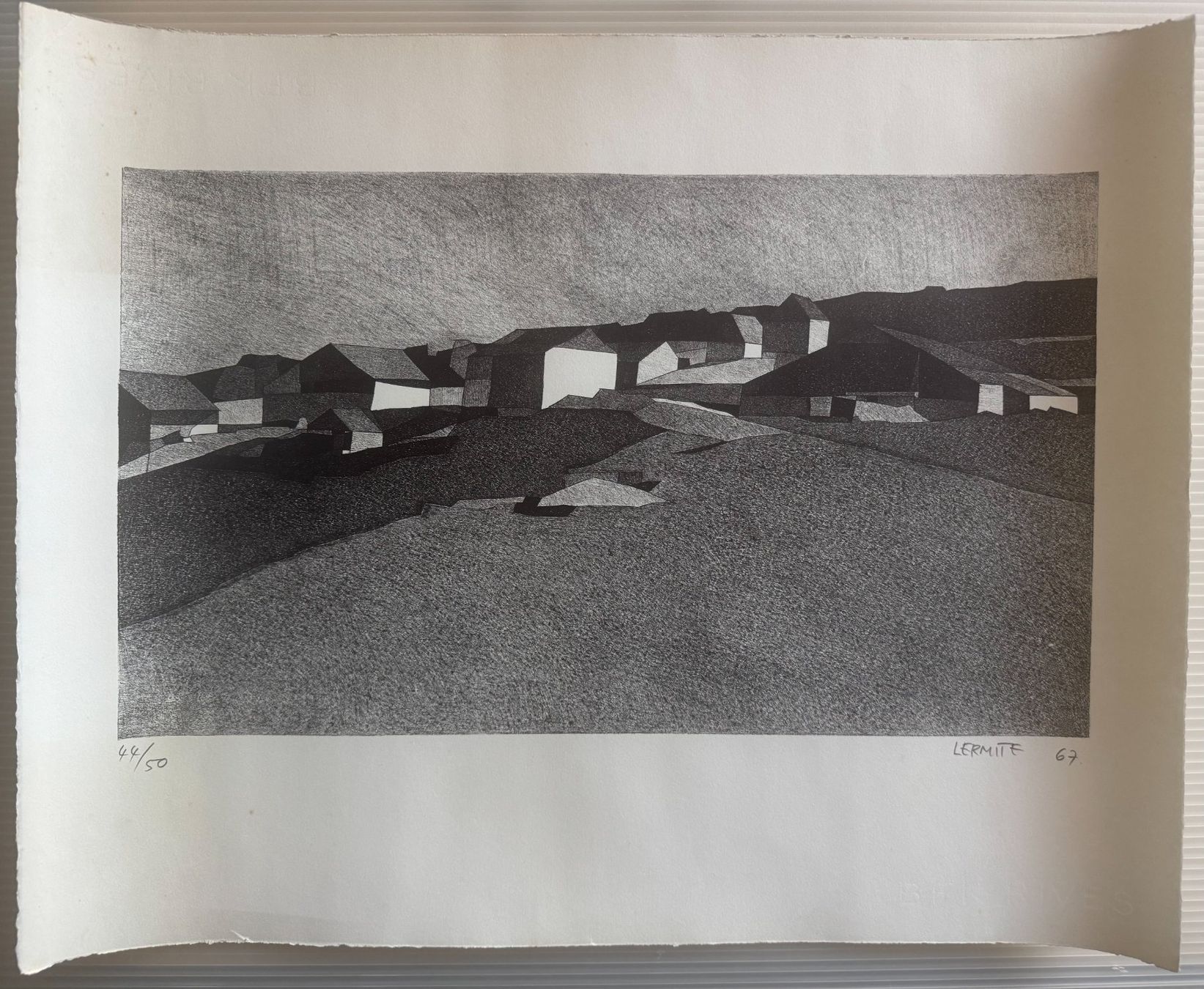 Grafica & Litografie: Lermite, Seltene Lithographie, 1967 – Usato da Zürich venduto da ele_2fhf