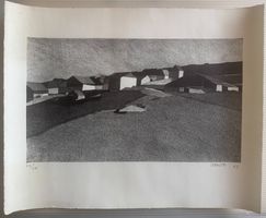 Lermite, Seltene Lithographie, 1967