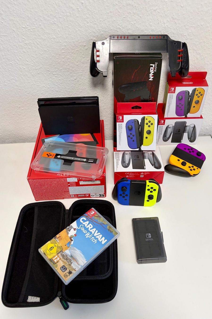 Nintendo Console: Nintendo Switch OLED mit div. Zubehör – Usato da Zürich venduto da Wolpe23 4