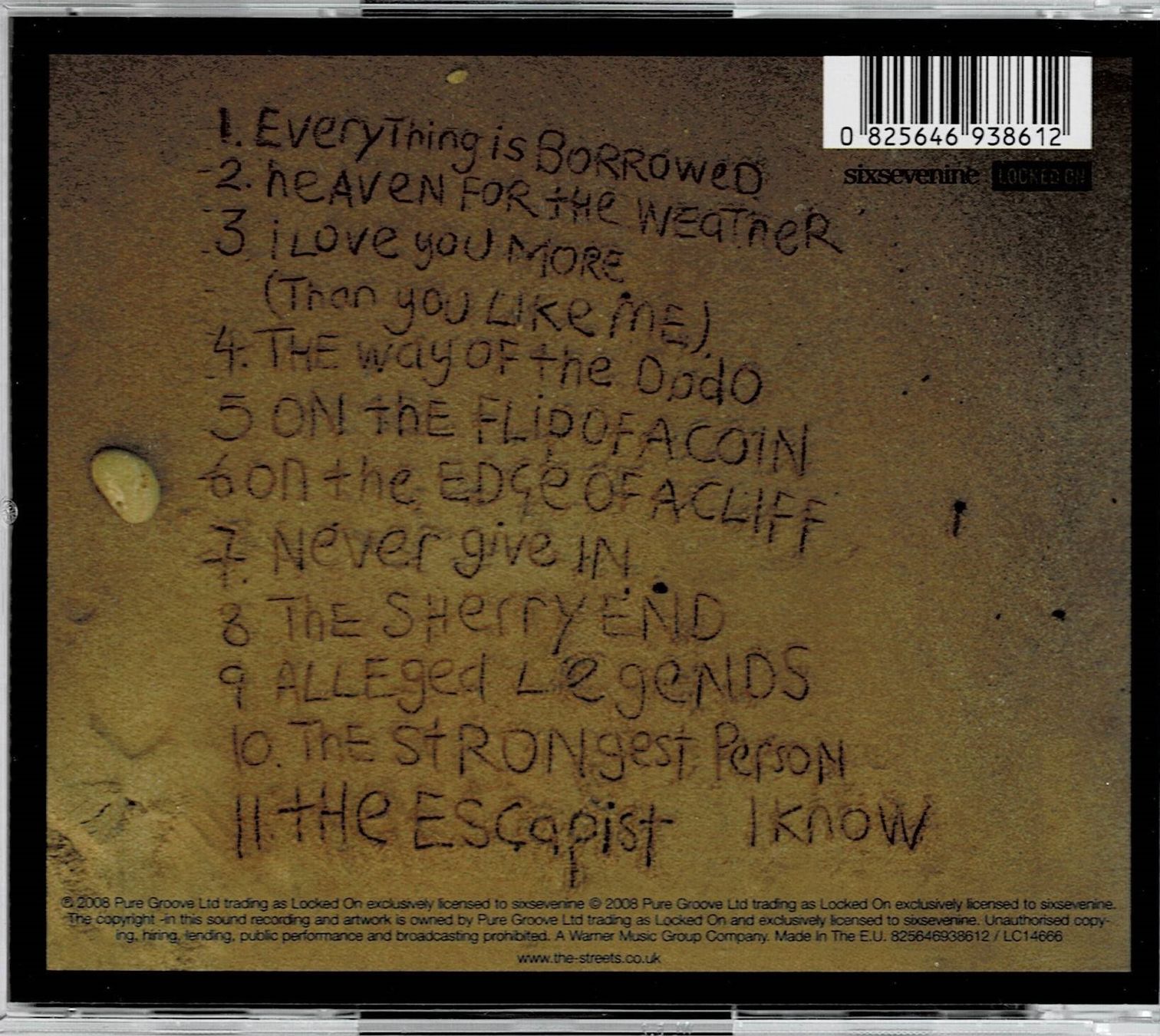 CD: The Streets - Everything is Borrowed - ab 1.- – Usato da Rütihof venduto da Highwayjackie 1