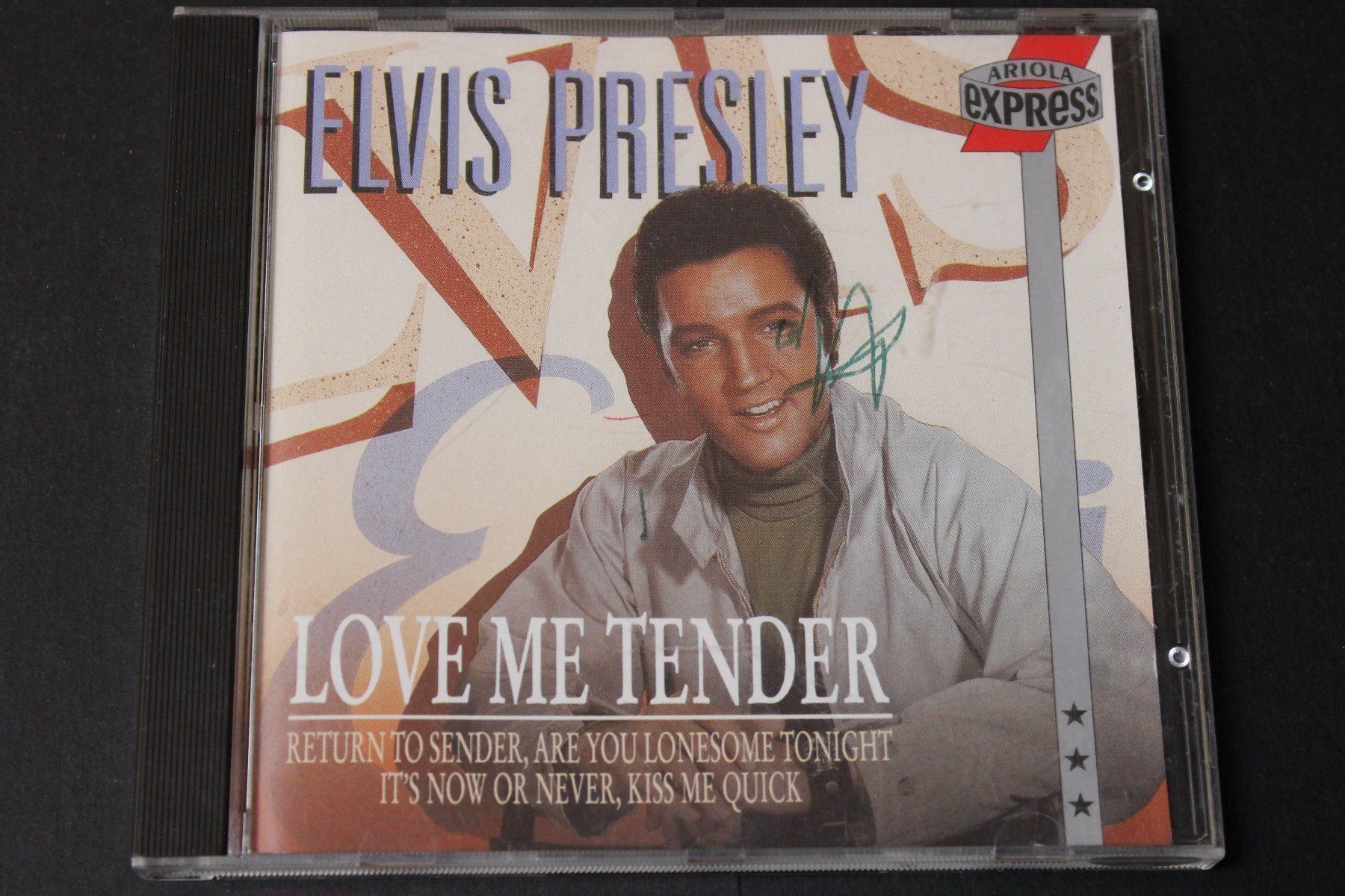 CDs: ELVIS PRESLEY - LOVE ME TENDER CD 1989 – Gebraucht aus Tübach von JamesStone 1
