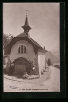 AK Glion, Chapelle Catholique, 1914