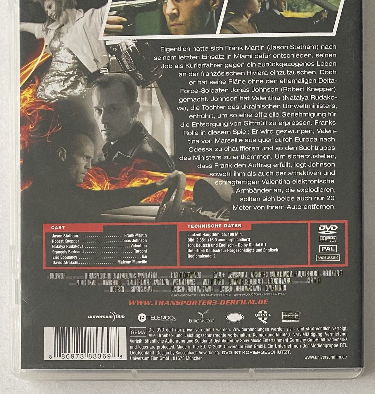 Tutti i DVDs: Transporter 3 – Usato da Flums venduto da Asquillo 2