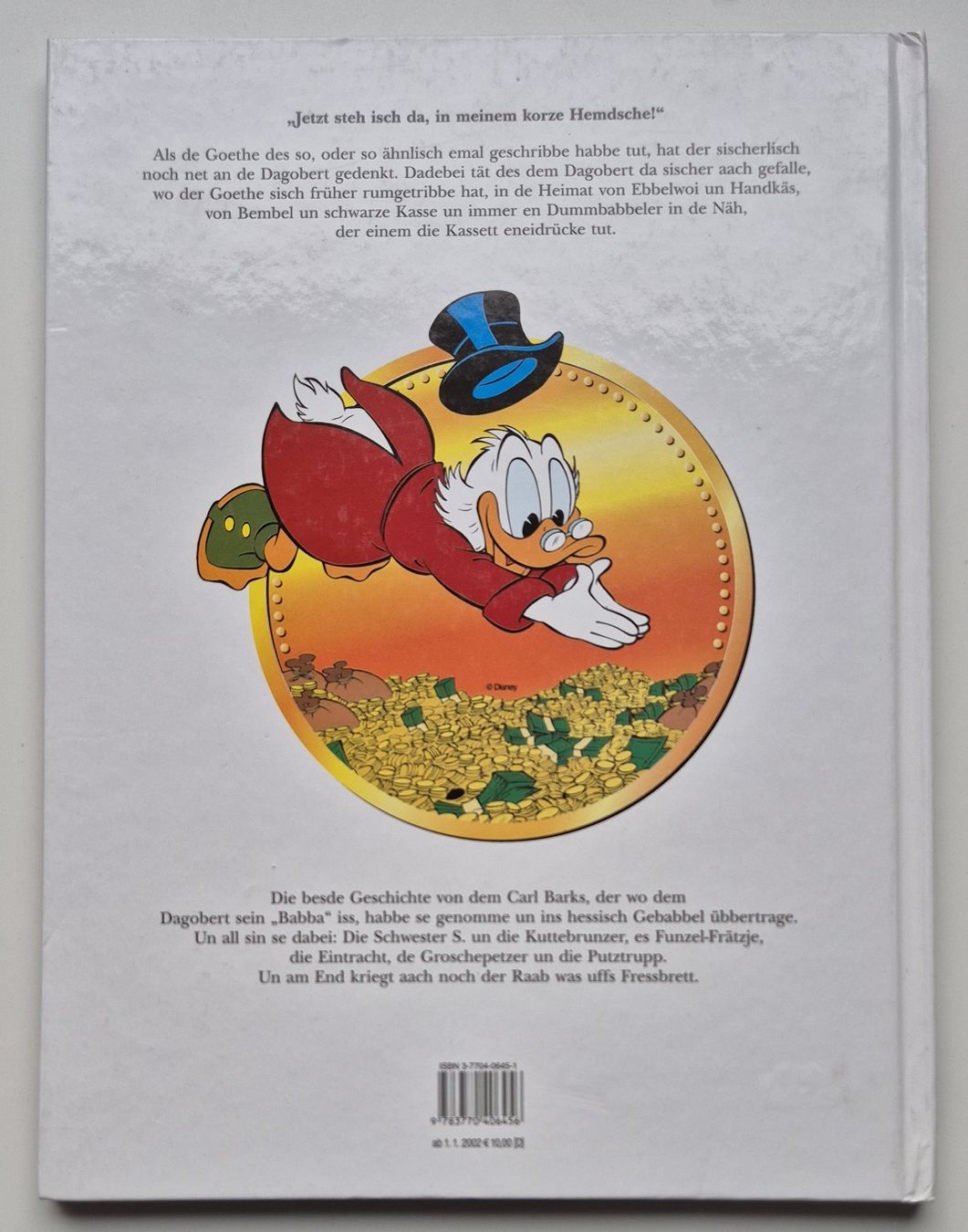 Fumetti: Onkel Dagobert babbelt Hessich        De Groschepetzer – Usato da Niederweningen venduto da Obson 6