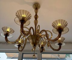 Lustre de Murano style art deco