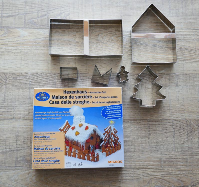 10-teiliges Lebkuchenhaus Ausstecher Set – 3D Weihnachtsformen Aus Edelstahl Für DIY-Plätzchen