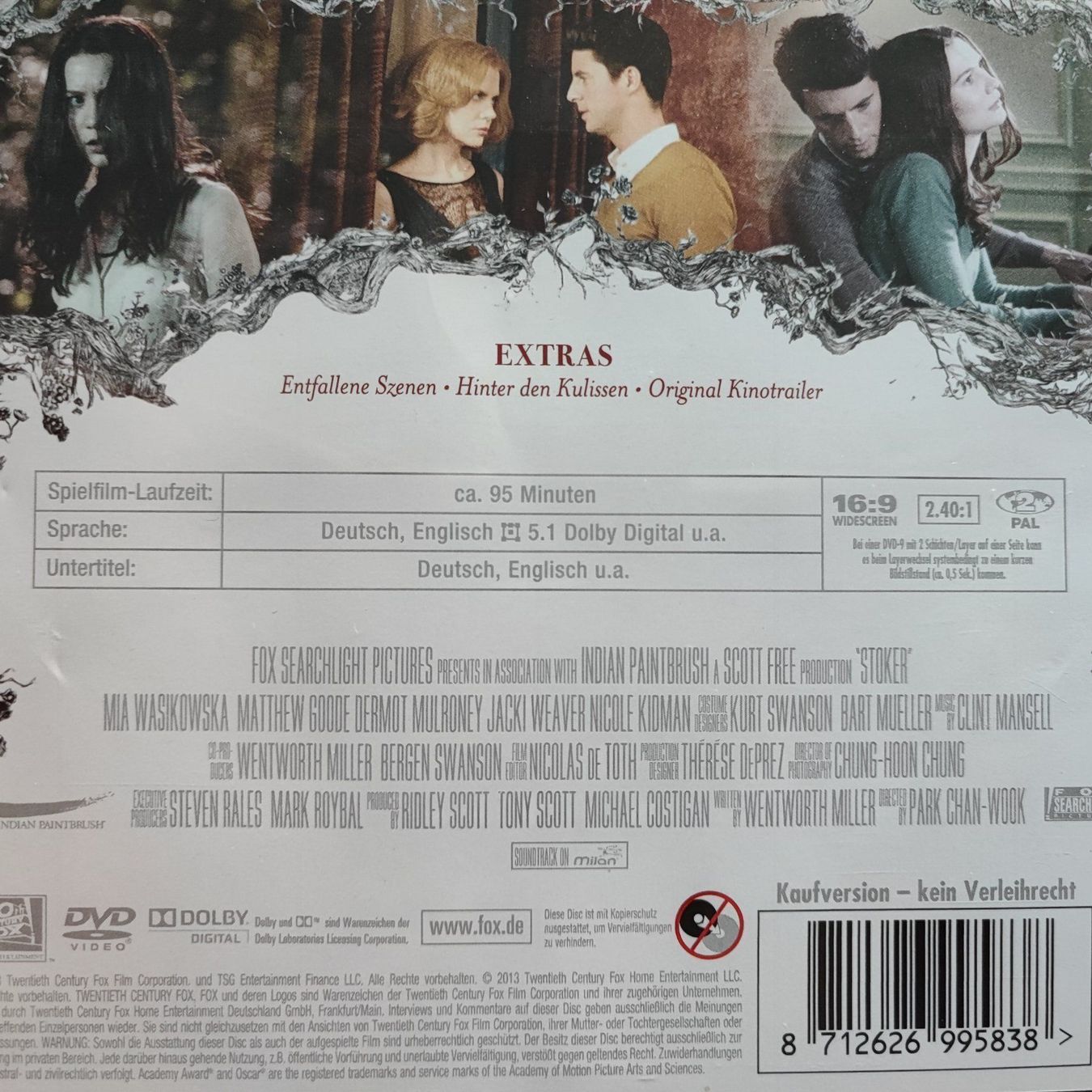 Tutti i DVDs: Stoker - Die Unschuld endet – Usato da Dübendorf venduto da kb86_MOVIE 2