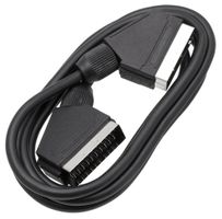 SCART Kabel, SCART-Stecker auf SCART-Stecker 1,0m, Fabrikneu