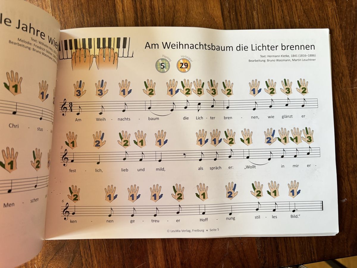 Libri: Klavier Notenheft Weihnachten mit CD – Usato da Zürich venduto da Sonnenschein12 3