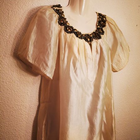 Seide Damen Kleid Gr. M
