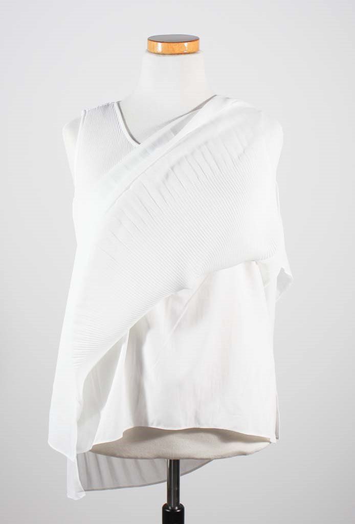 Top: AMY VERMONT Plissee-Top Gr. 42 – Usato da Belp venduto da caramel-secondhand 4
