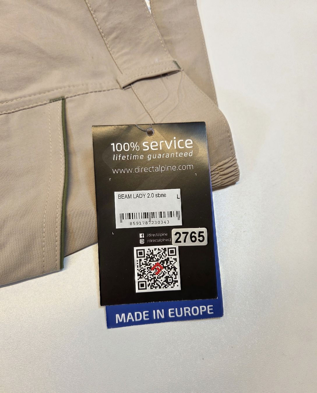 Alpine Pantaloni: Direct Alpine Beam Damen Wanderhose Zip Off Gr. L – Nuovo e nell'imballaggio originale da Braunau venduto da Brand-Store 3