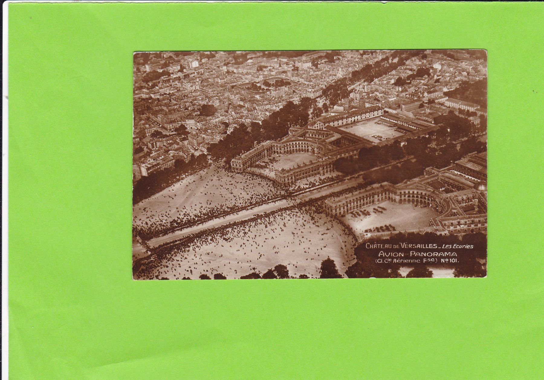 Cartes postales: Château de Versailles-Avion-Panorama – D'occasion à St. Peterzell par neckertal